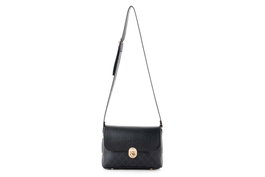 Lucky Bees Bolso Bandolera Negro y Azul, 1278